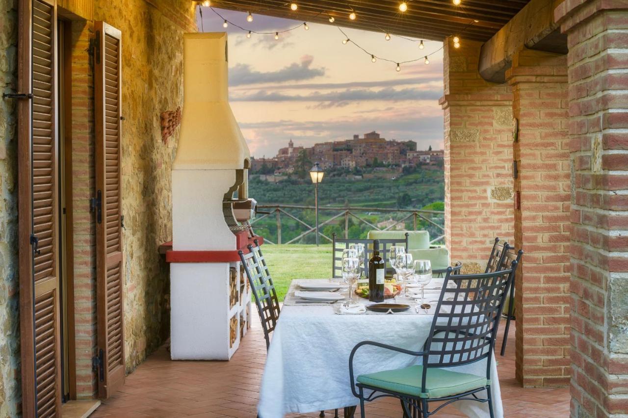 Вилла Casa Ora D'Oro - Panoramic Views / Pool / Private Garden Трекуанда Экстерьер фото