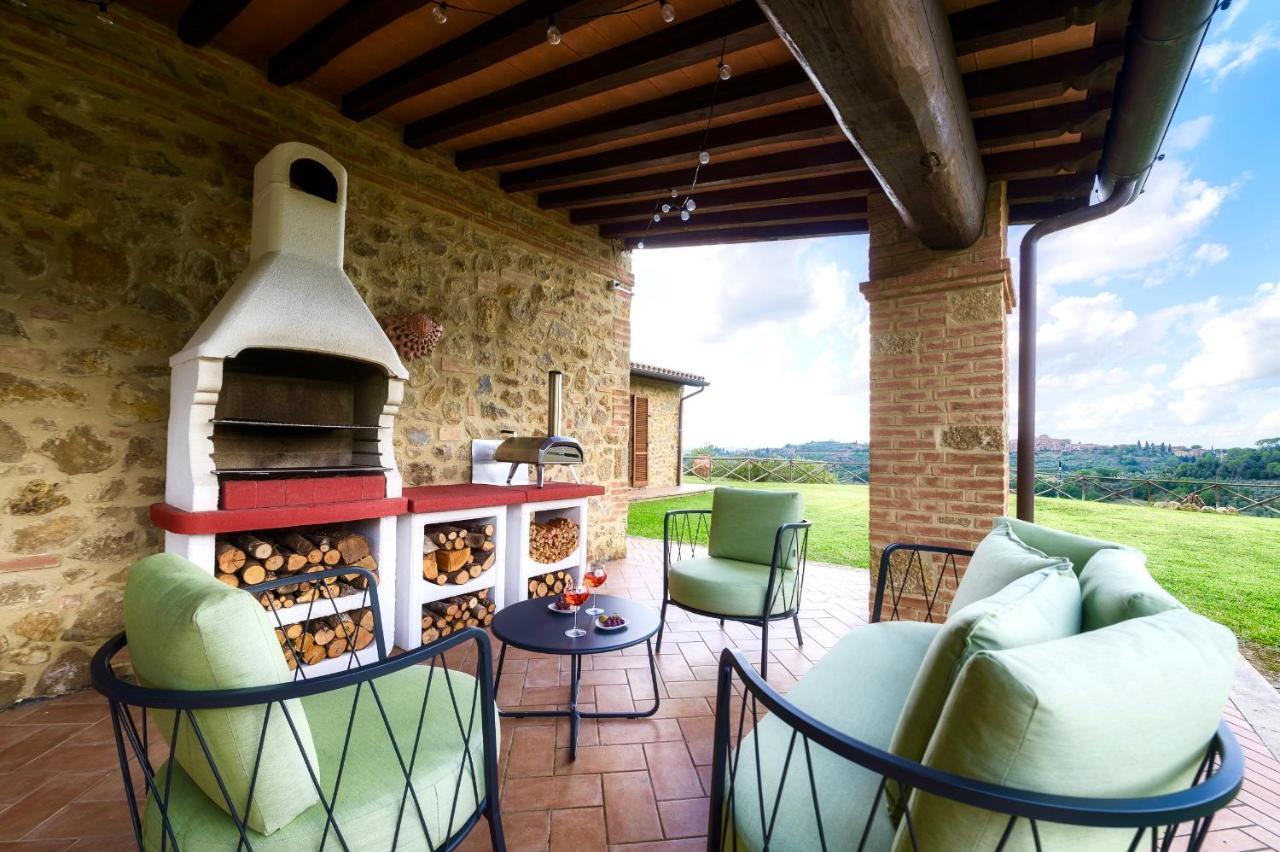 Вилла Casa Ora D'Oro - Panoramic Views / Pool / Private Garden Трекуанда Экстерьер фото